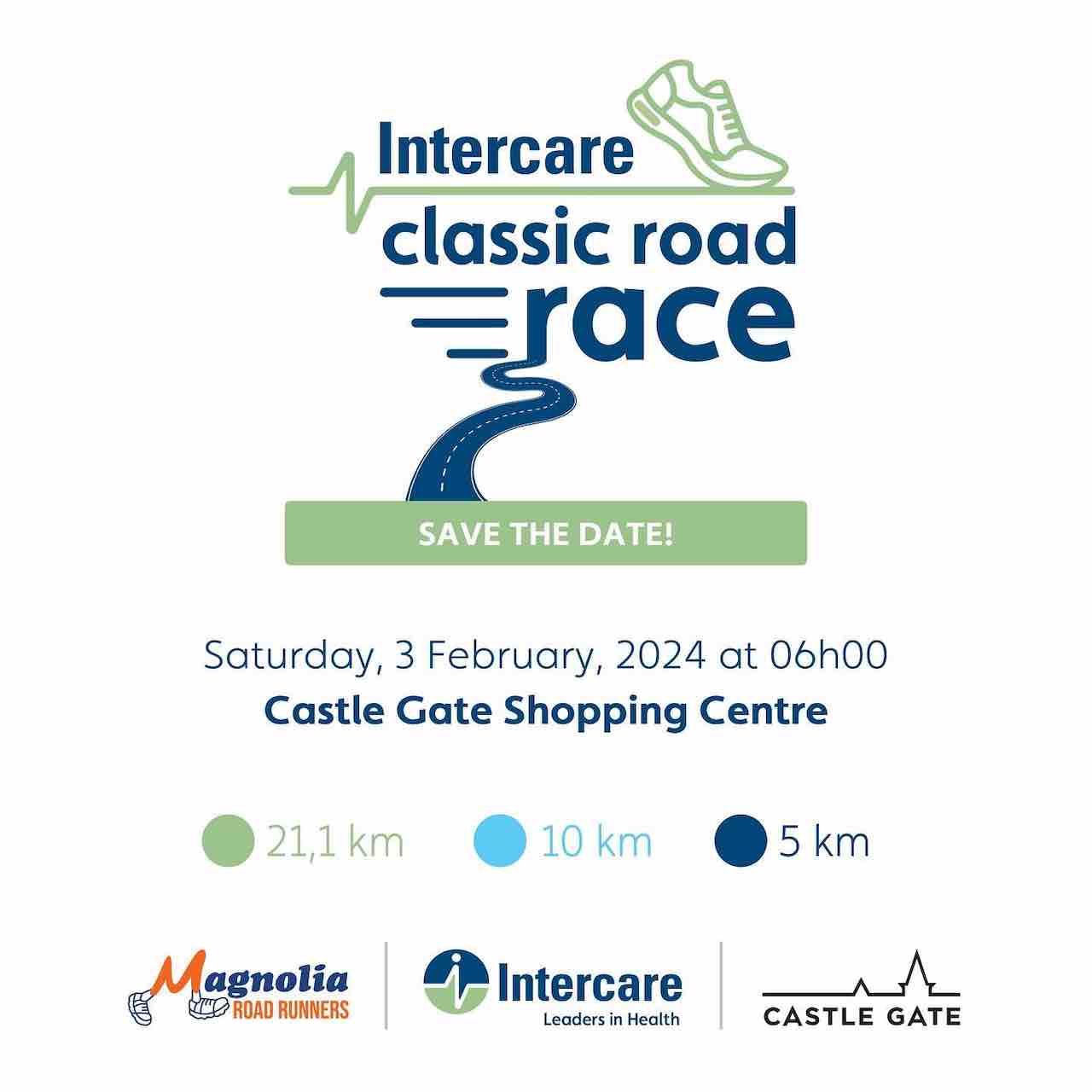 Intercare Classic Road Race 2024 Running Races in Pretoria Racepass